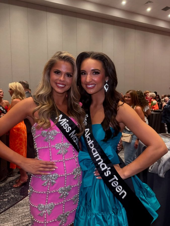 Instagram post by @missalabamaorg for Rebel Athletic. Caption reads: [...] night we wrapped up the day with the Rebel....