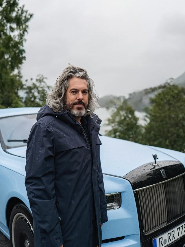 Instagram post by @therealoeckerli for Rolls-Royce Motor Cars. Caption reads: INSPIRING GREATNESS with Rolls-Royce

No matter....