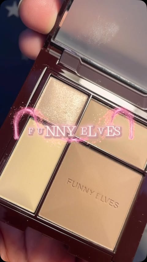 Instagram post by @honey5.cosmetic for Funny Elves. Caption reads: ꘎ 𓂃◌𓈒𓐍 @funnyelves.jp 𓂃◌𓈒𓐍 FUNNY ELVESから....