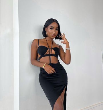 Instagram post by @chrystalsaintclair for MISSPAP. Caption reads: one & only @misspap #ad.