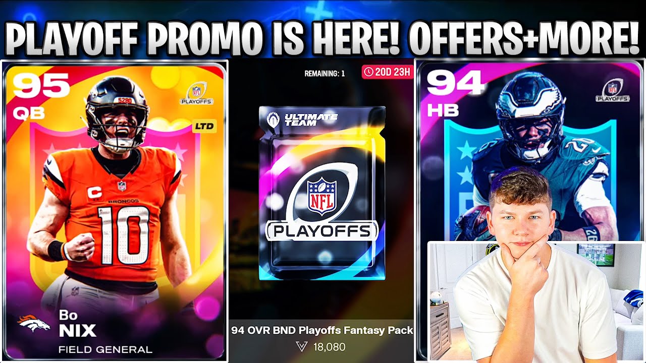 YouTube post by @Zirksee for Underdog Fantasy. Caption reads: PLAYOFFS PROMO IS HERE! SPECIAL OFFERS, VOUCHER....