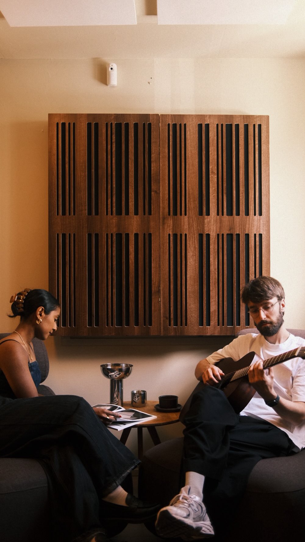 Instagram post by @wooden.elephant for Tylko. Caption reads: [...] with the new Smooth modular sofa from @tylko....