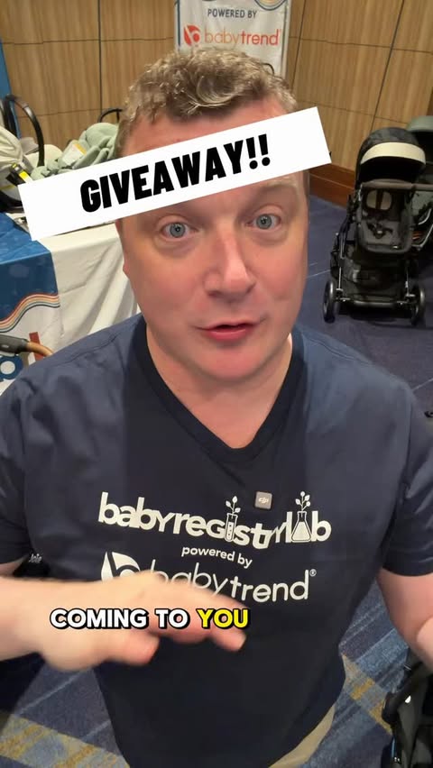 Instagram post by @thejamiegrayson for Joie Baby Gear. Caption reads: 🔥 G I V E A W A Y 🔥 This weekend is our second....