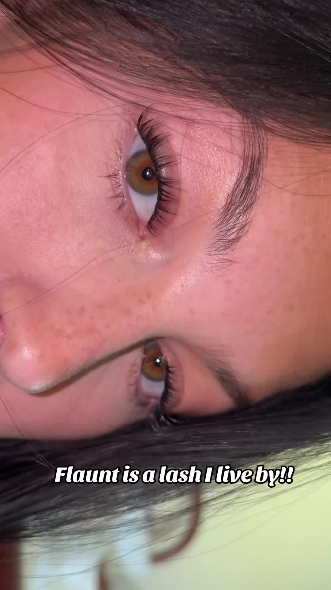 TikTok post by @demicayy for Airycute Lashes. Caption reads: [...] is also so cute I love them!!....