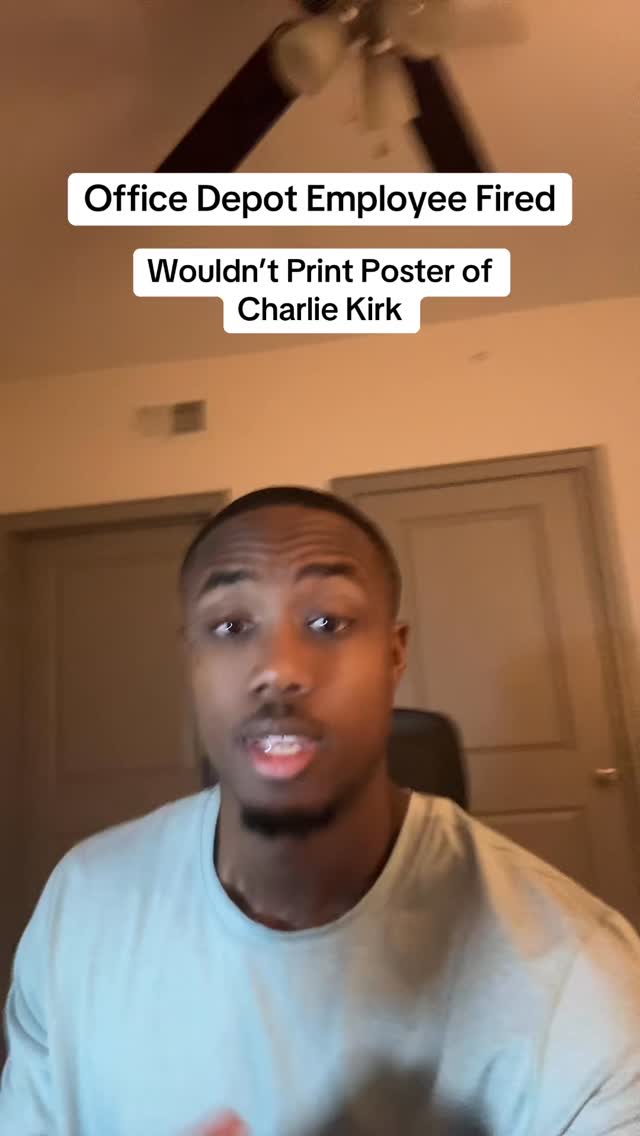 Instagram post by @the_jefferymead for Office Depot. Caption reads: @officedepot that was fast. Thank you for taking....