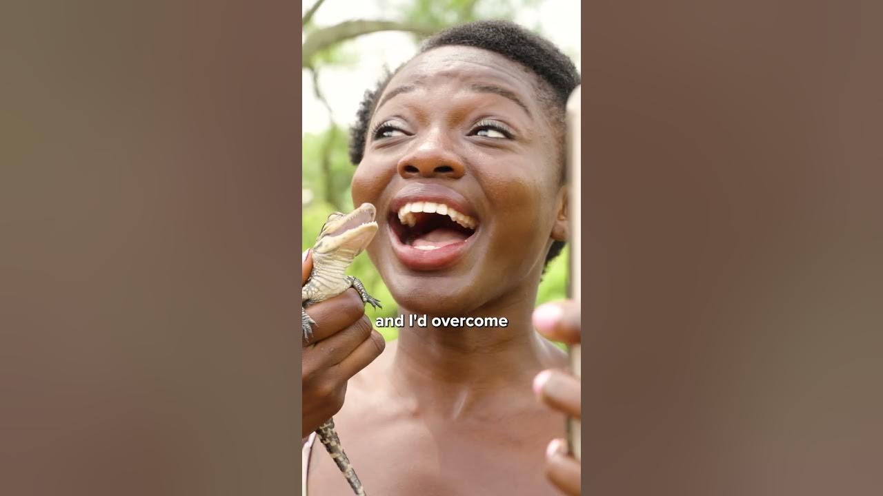 YouTube post by @CocoaButter for Visit Orlando. Caption reads: Things Black People Don’t Do: Gator Searching In....