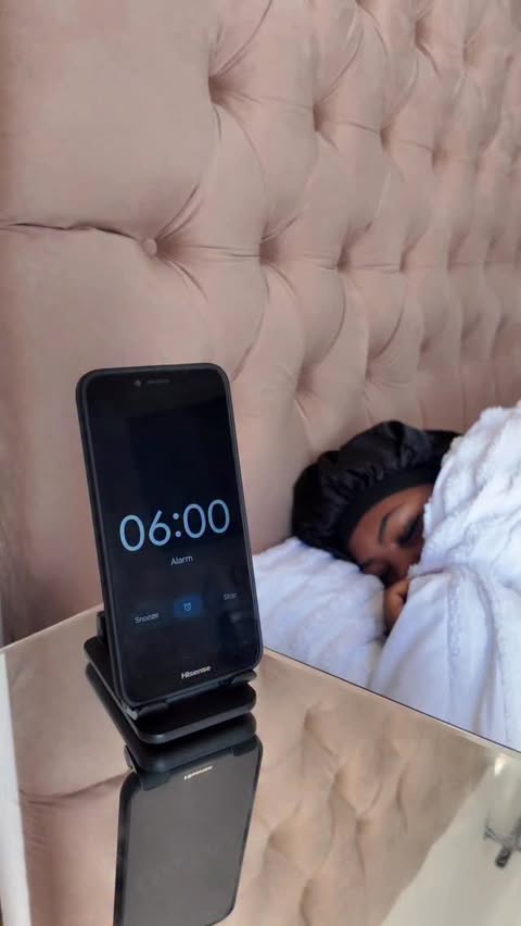 Instagram post by @mrs_sandyy for Shoprite SA. Caption reads: From waking up to getting things done… this phone....