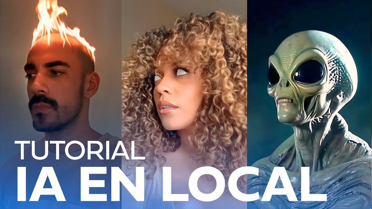 YouTube post by @DotCSVLab for NVIDIA. Caption reads: RUN AI LOCALLY FOR FREE 👉 Generate Code, Video,....