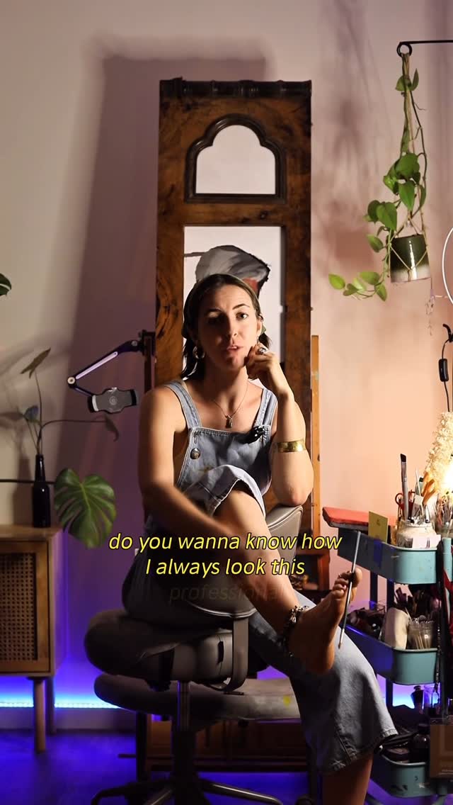 Instagram post by @jennapickering.art for Wix. Caption reads: .

#artist #painter #wix #wixpartnership.