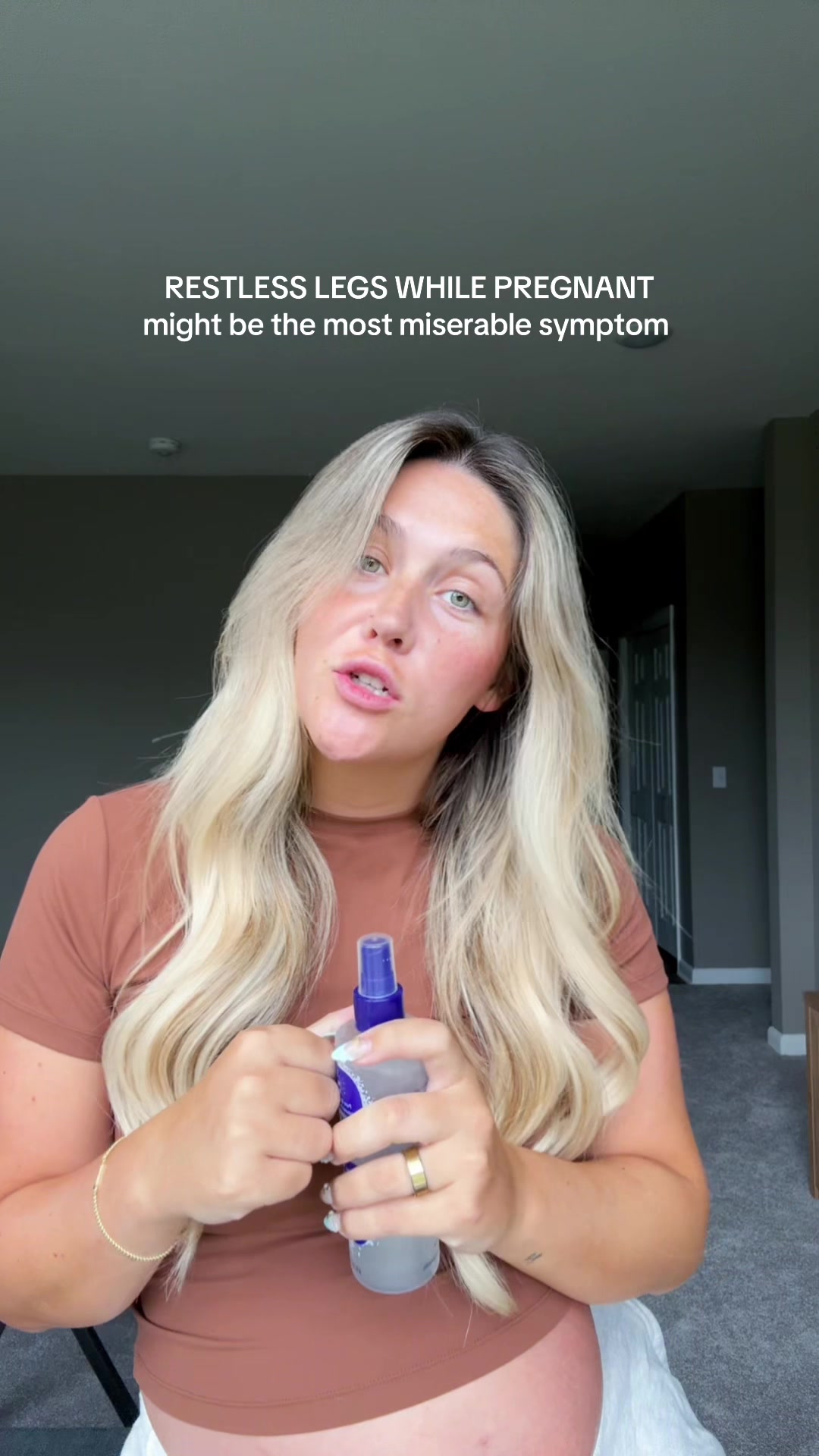 TikTok post by @ashtontresh for Dr Teal's. Caption reads: @DrTeals I can’t thank you enough 🥲 [...].
