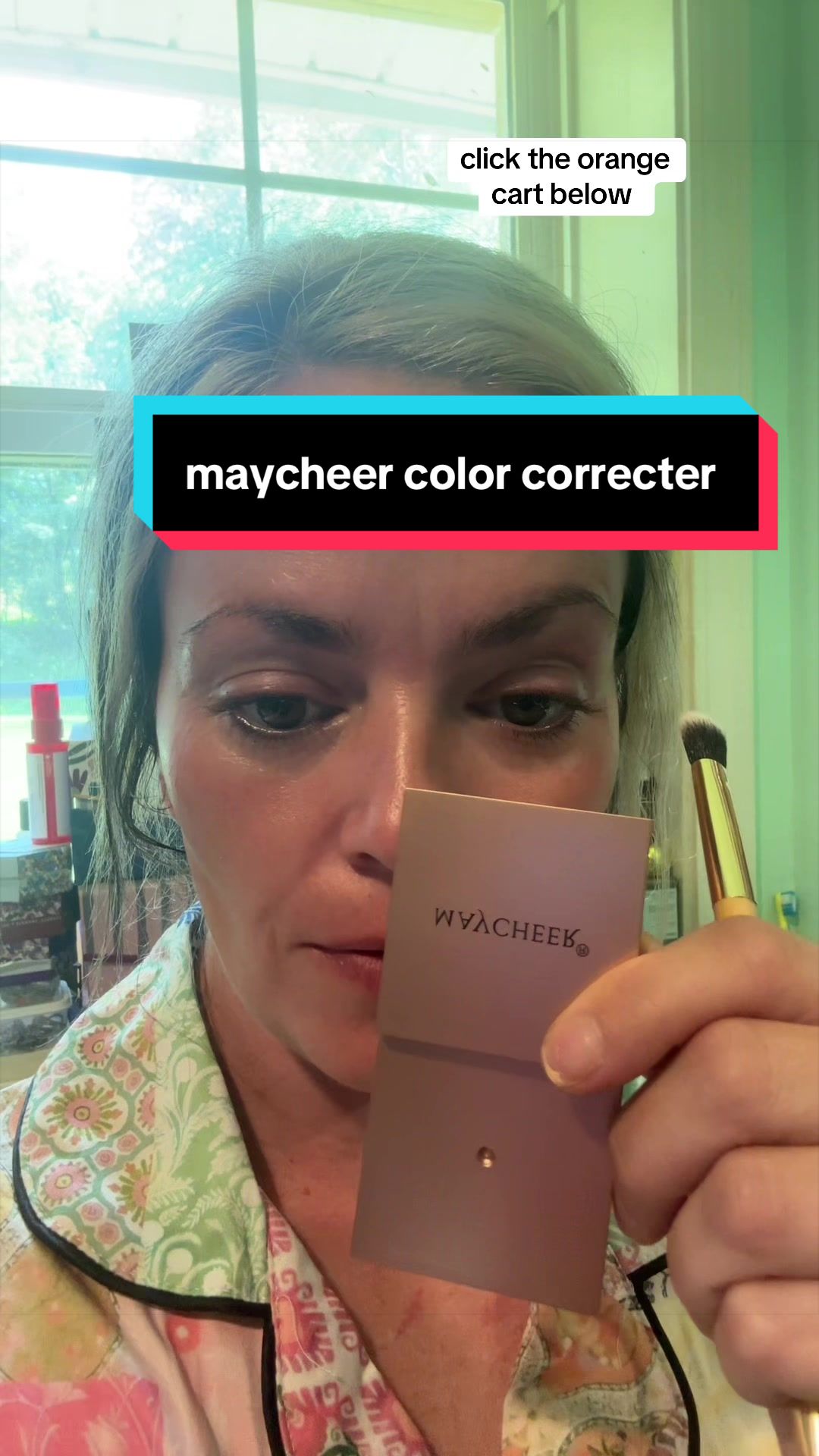 TikTok post by @brittanycombs11 for MAYCHEER Beauty US. Caption reads: [...] #affordablemakeupproducts #fyp@MAYCHEER....