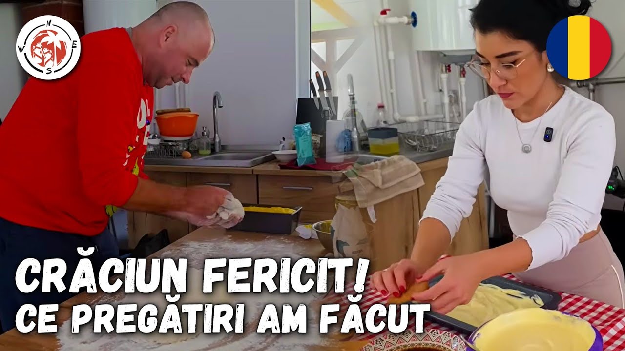 YouTube post by @MarianAdventures for Airalo. Caption reads: Merry Christmas everyone! What Traditional Dishes....