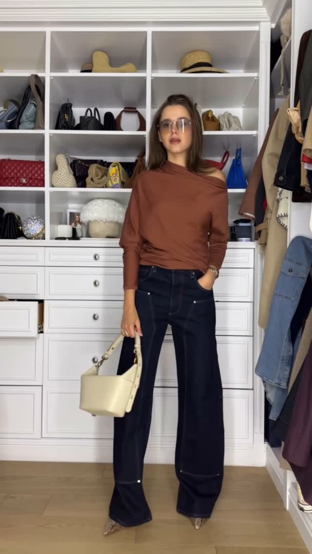Instagram post by @valerialipovetsky for TOD'S. Caption reads: Wrapped in the softest Merino wool from....