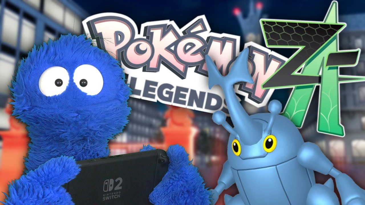 YouTube post by @ArloStuff for Squarespace. Caption reads: There's So Much to Say About Pokémon Legends: Z-A.