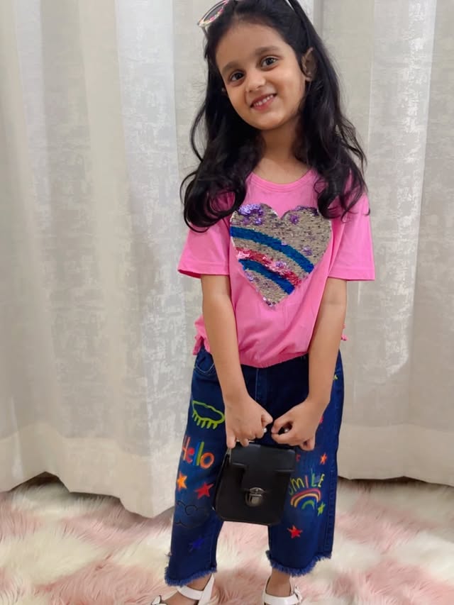 Instagram post by @bh.argavi2021 for Hopscotch. Caption reads: Outfit from @hopscotch.in #hopscotch....