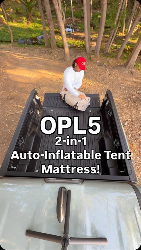 Instagram post by @yo_daddy_brandon for Toyota USA. Caption reads: Say goodbye to stressful campsite setups and....
