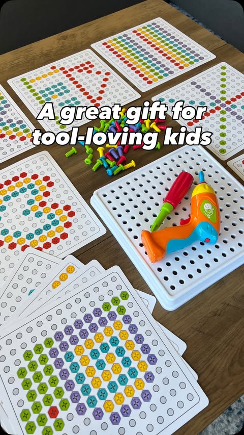 Instagram post by @outsidethetoybox for Lakeshore Learning. Caption reads: Comment DRILL and I will send the link your way.....