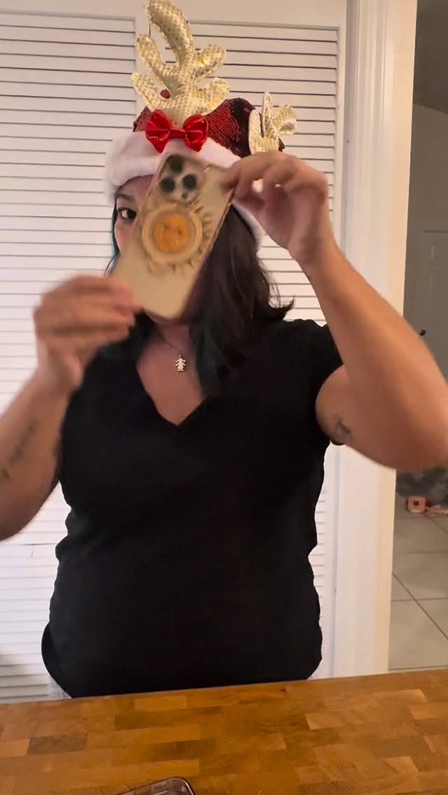 Instagram post by @americandream.ugc for CASEKOO. Caption reads: [...] sturdy, and perfect for daily use ✨....