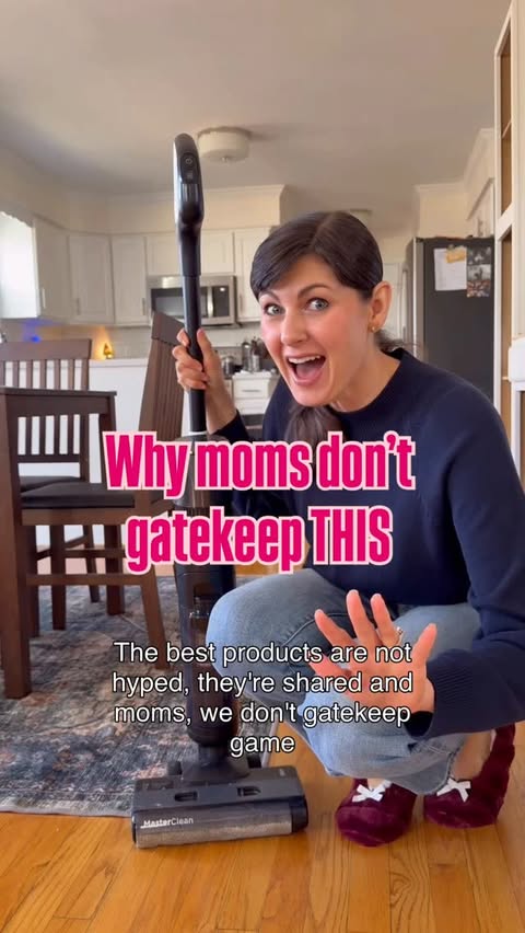Instagram post by @homemaker.on.a.budget for Ultenic. Caption reads: If you’re still vacuuming and then mopping… you’re....
