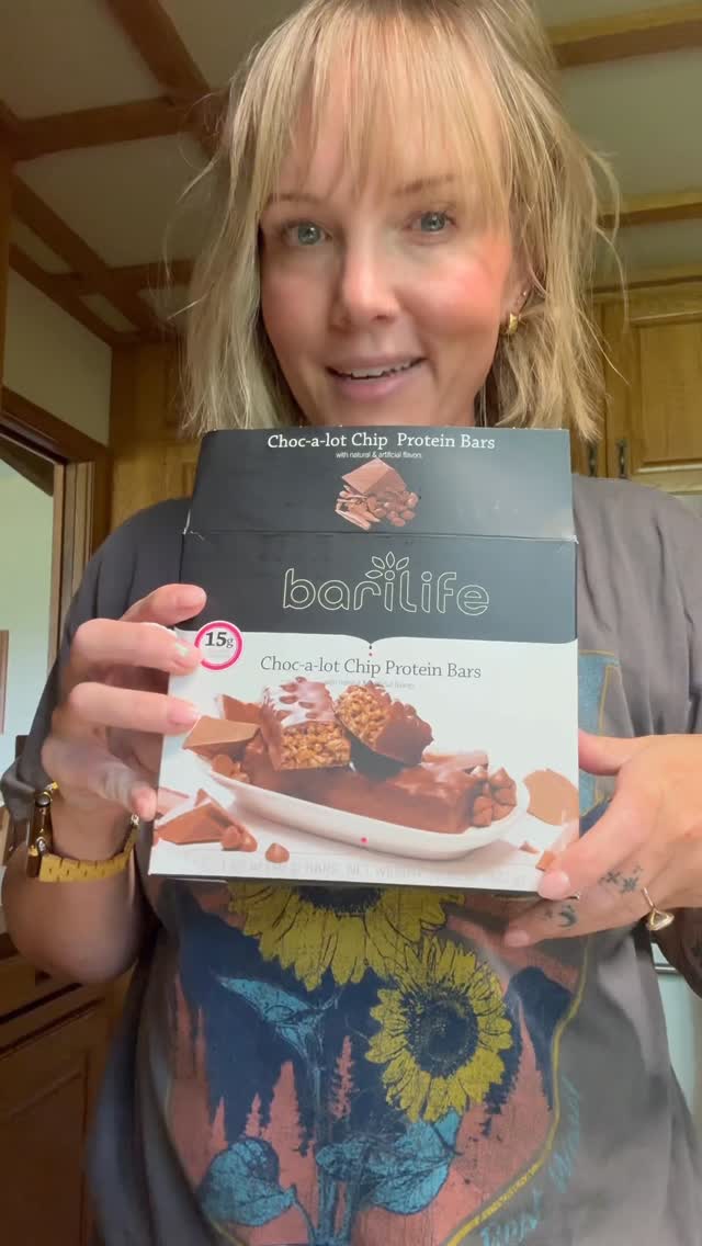 Instagram post by @highway_to_health_sam for Bari Life. Caption reads: Perfect balanced snack with @barilifeee (code....