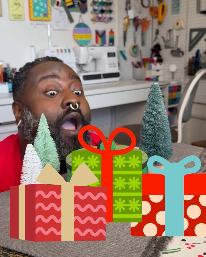 Instagram post by @mister.larrie for Glowforge. Caption reads: #ad My #glowforge project drops TOMORROW! Make....