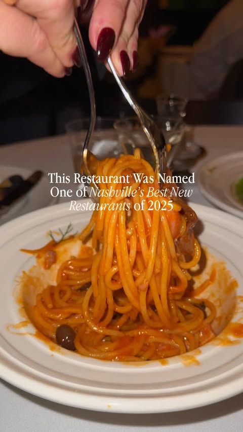 Instagram post by @wheretoeatinnashville for The Infatuation. Caption reads: #Ad #InfatuationPartner This restaurant was named....