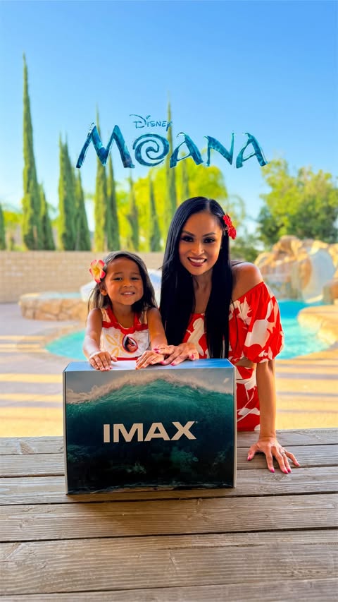 Instagram post by @mrs_williamzz for IMAX. Caption reads: [...] Thanks so much for these goodies @disney....