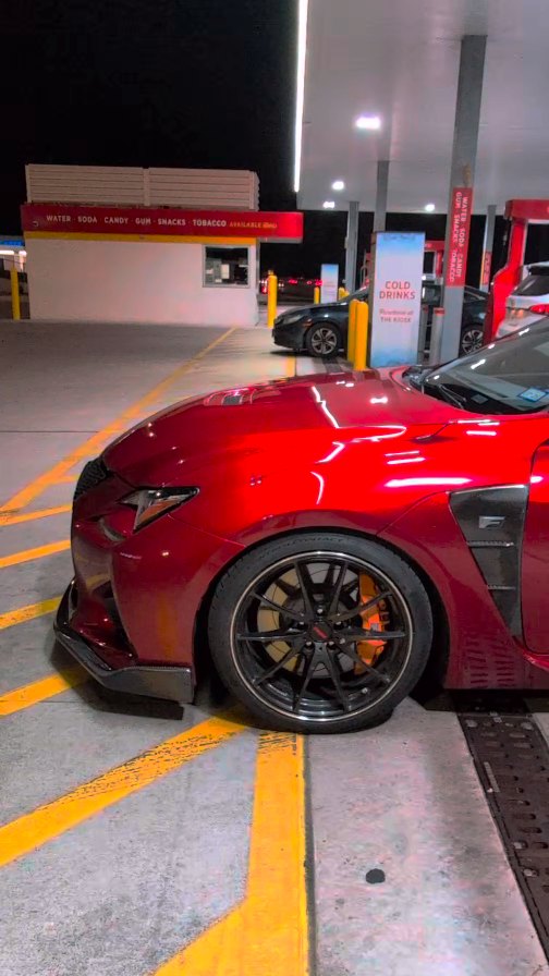 Instagram post by @fsport_family for HIREV SPORTS. Caption reads: [...] @blackvueofficial DR970X-2CH dashcam....