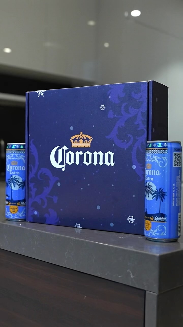 Instagram post by @blaiseffrench for Corona USA. Caption reads: There’s Nothing Like Receiving A Dope Package From....