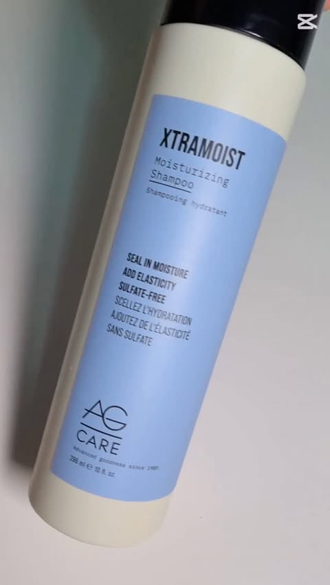 Instagram post by @the_tksquare for AG Care. Caption reads: [...] with this entire hair care range by....