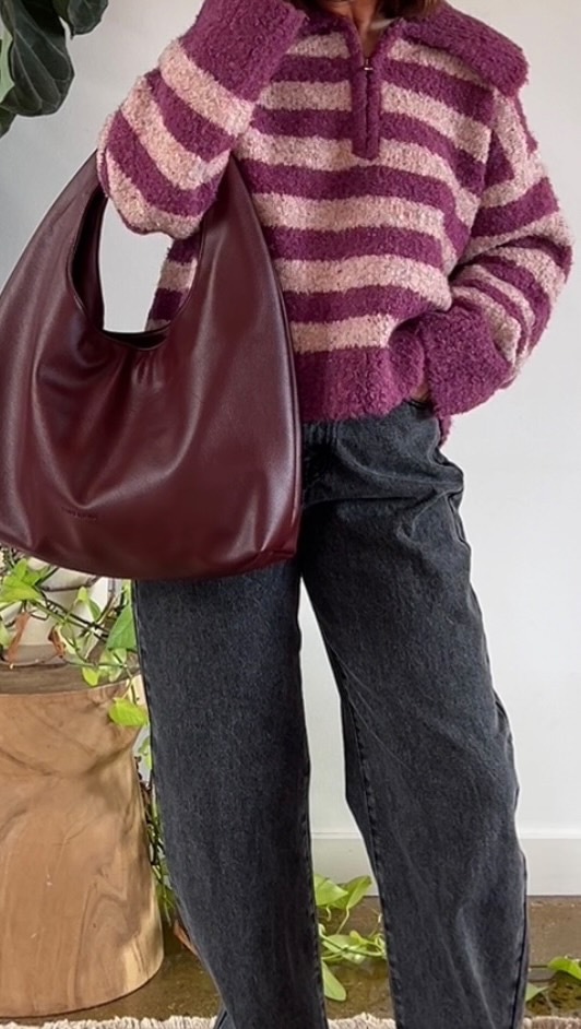 Instagram post by @emkellywears for VRG GRL. Caption reads: [...] for winter. I will link in my LTK. #vrggrl....