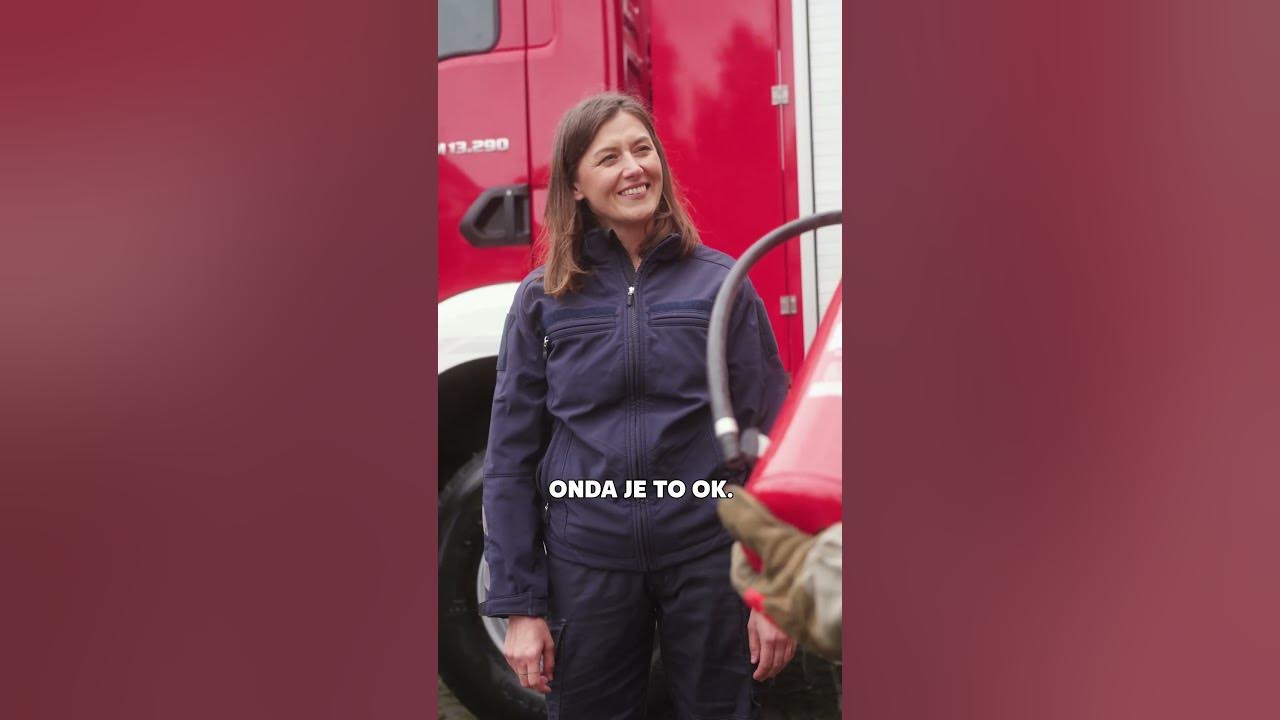 YouTube post by @kauflandhrvatska for GIPHY. Caption reads: Adrian gasi požar 🧯 #kaufland #kauflandhrvatska....