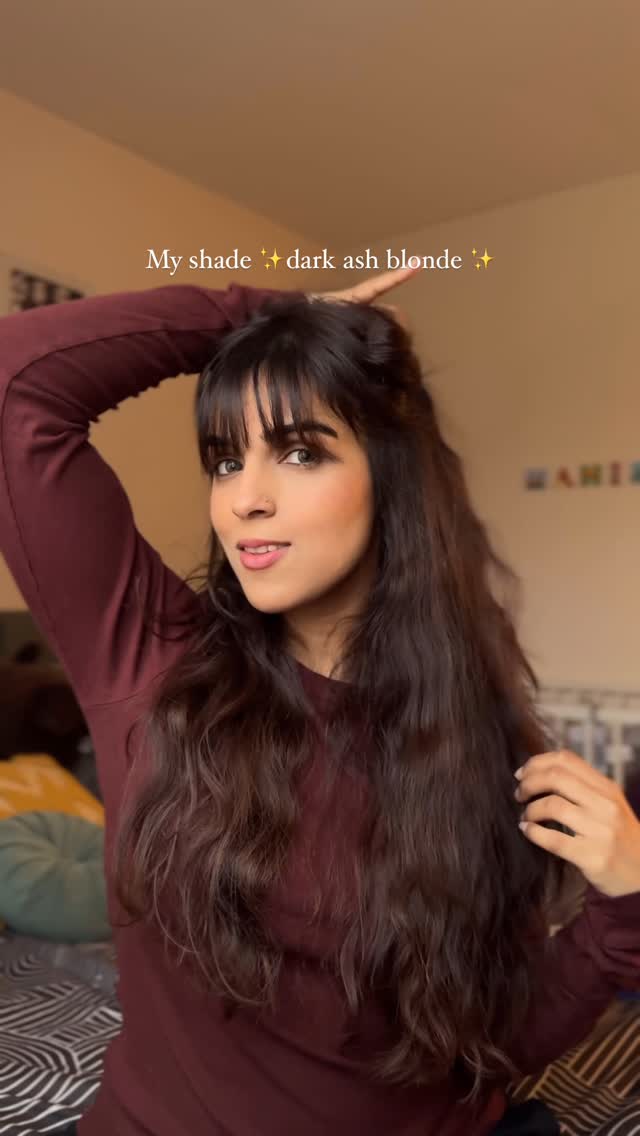 Instagram post by @withrida_ for NATURTINT. Caption reads: Switching up my hair color at home with....