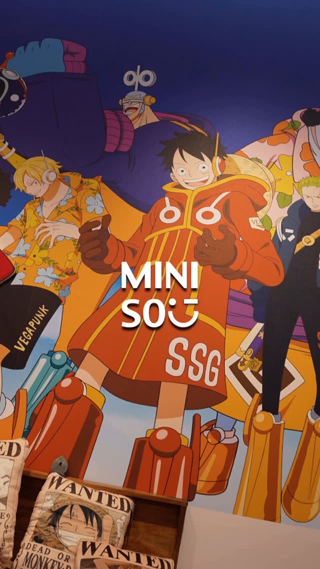 Instagram post by @lanazi00 for MINISO. Caption reads: Pulled up to the BIGGEST MINISO store in Australia....