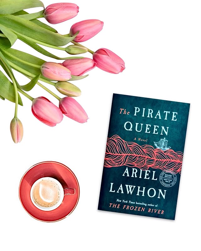 Instagram post by @suzysbookshelf for Doubleday Books. Caption reads: [...] Queen of Ireland.” Thank you to....