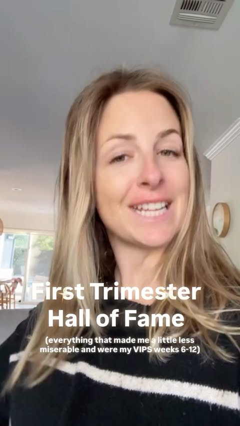 Instagram post by @wilderbeginnings for Burt's Bees. Caption reads: I proudly present.....my First Trimester Hall of....
