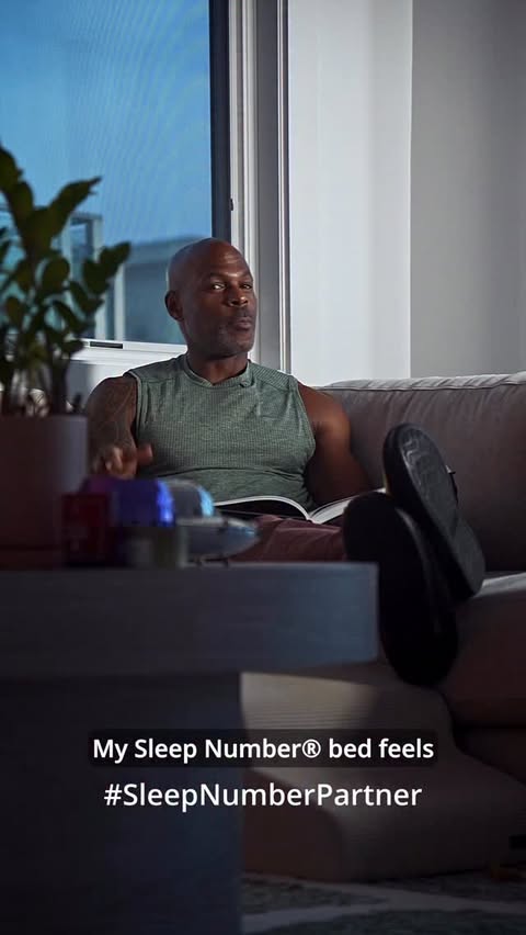 Instagram post by @adrianwilliamsnyc for Sleep Number. Caption reads: #SleepNumberPartner 

My @sleepnumber bed feels....