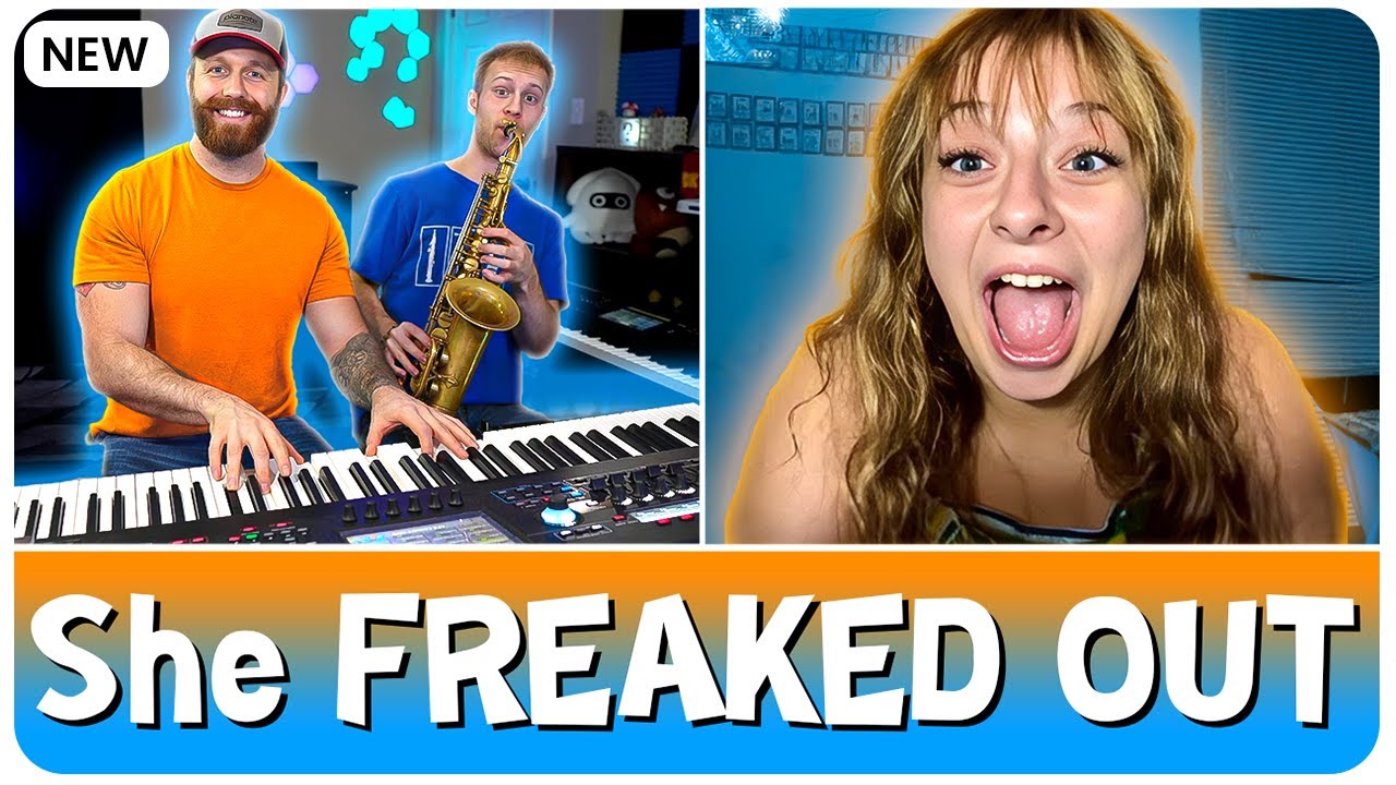 YouTube post by @FrankTedescoTV for CookUnity. Caption reads: We Played EPIC Music for Strangers | Ep. 83.