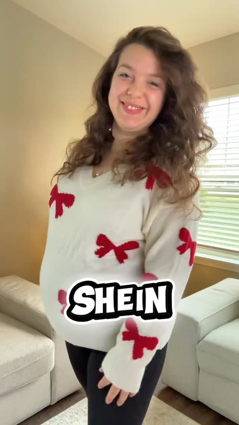 Instagram post by an influencer for SHEIN. Caption reads: SHEIN Black Friday! Search Y9ZCC on [...].