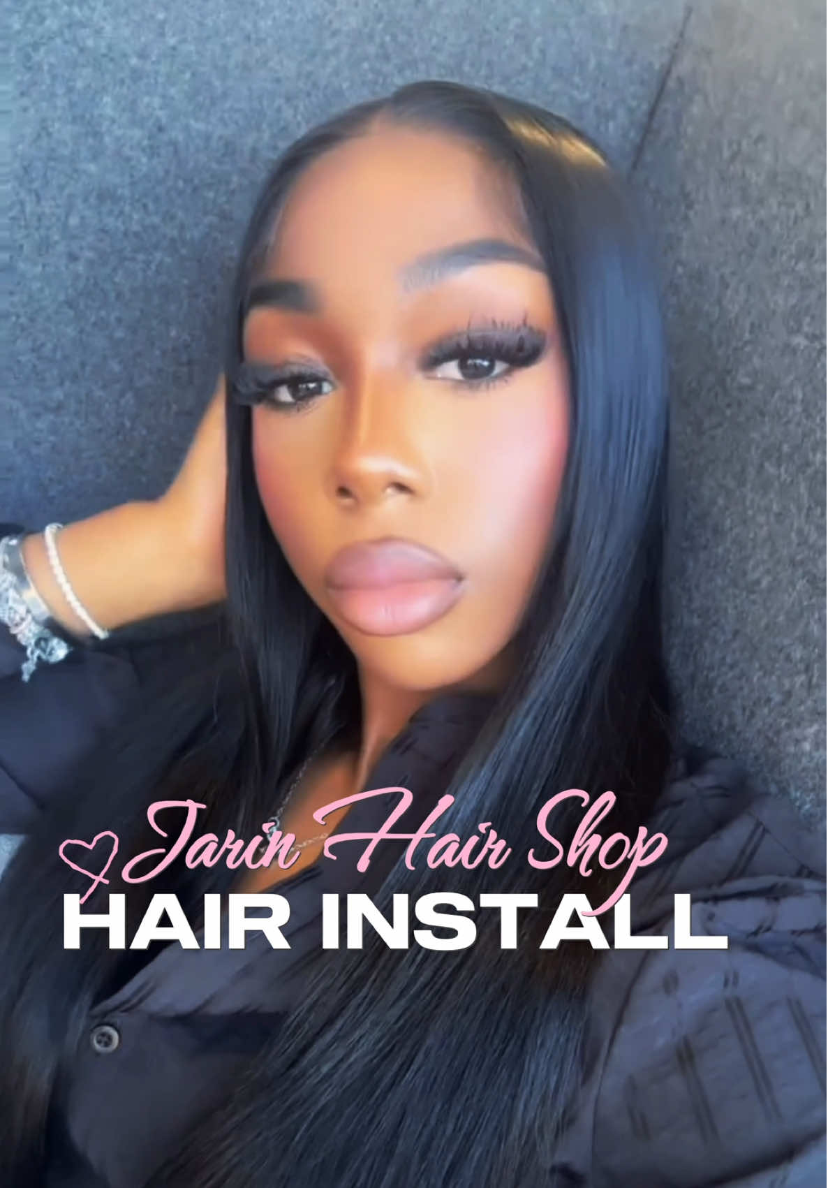 TikTok post by @lizajosephh for Bling Hair. Caption reads: Wig Finds 101, ep.34 | @Bling Hair Shops most....