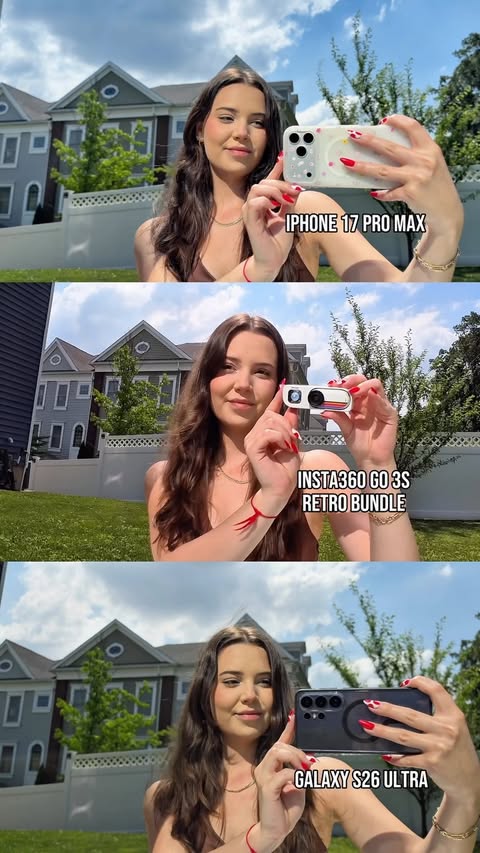 Instagram post by an influencer for Insta360 United States. Caption reads: Which camera is the best for traditional film....