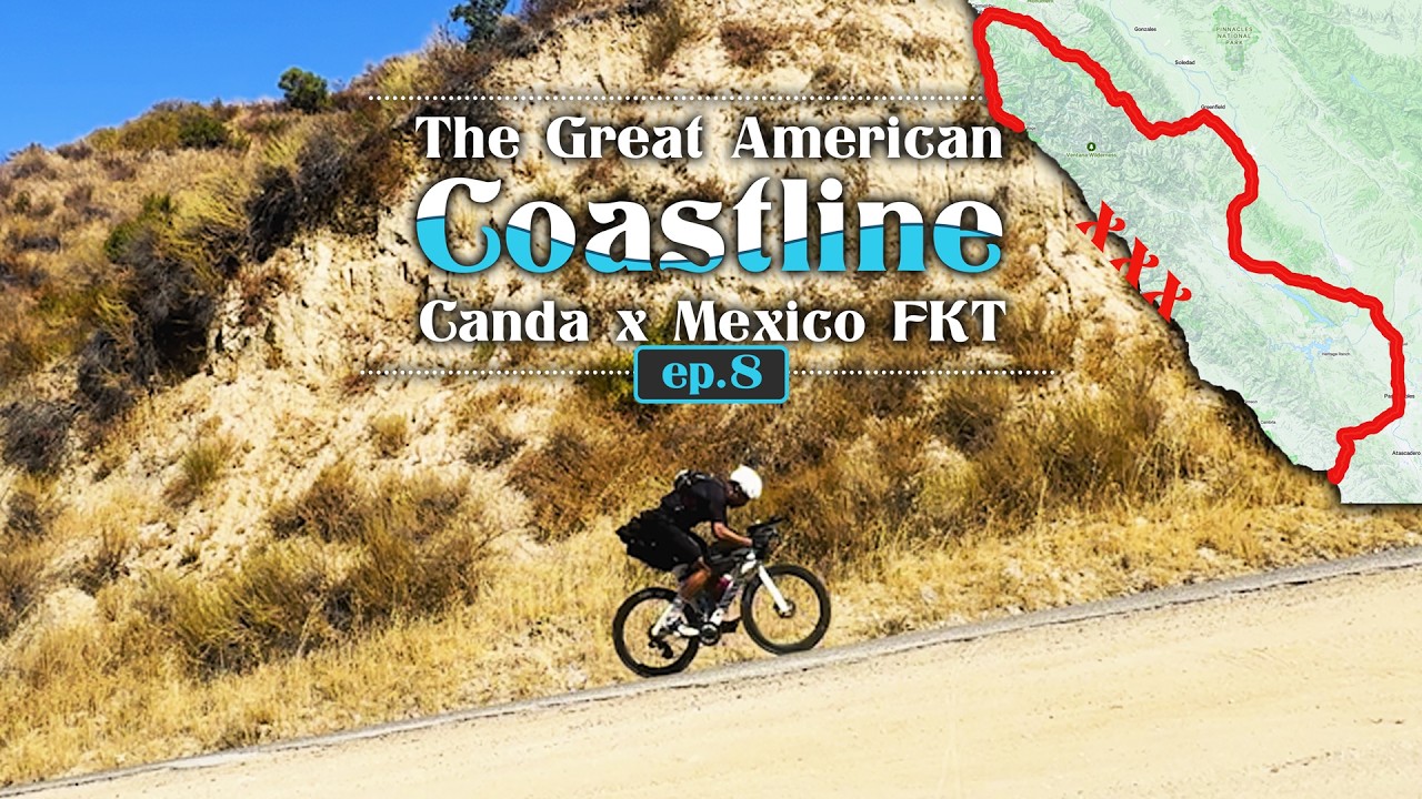 YouTube post by @TheVCAdventures for USWE. Caption reads: Day 8 | Taking the LONG WAY Around! - The Great....