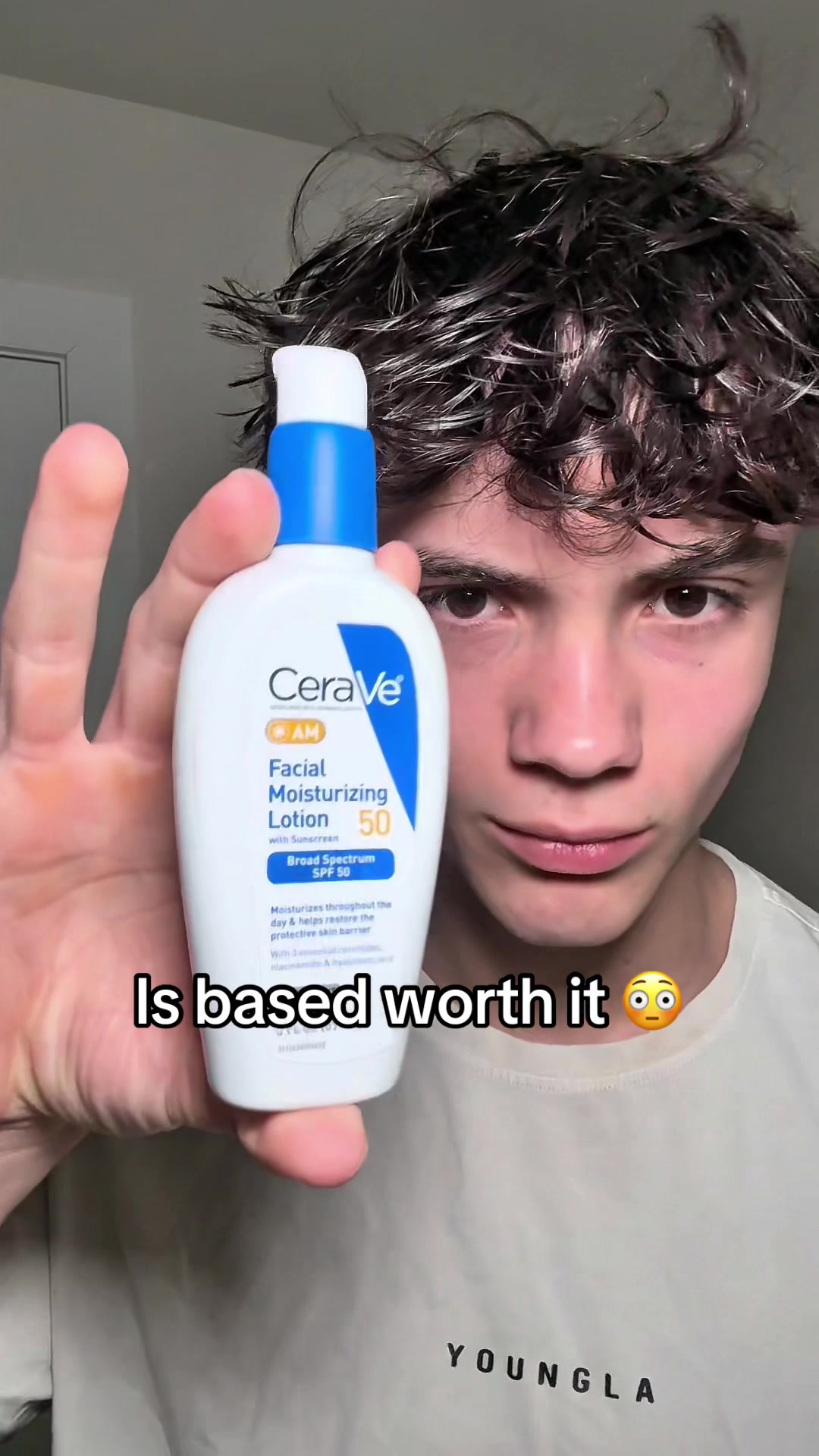 TikTok post by @isaacmiles23 for Based BodyWorks. Caption reads: Sale ends soon @BASED #basedbodyworks #skincare....