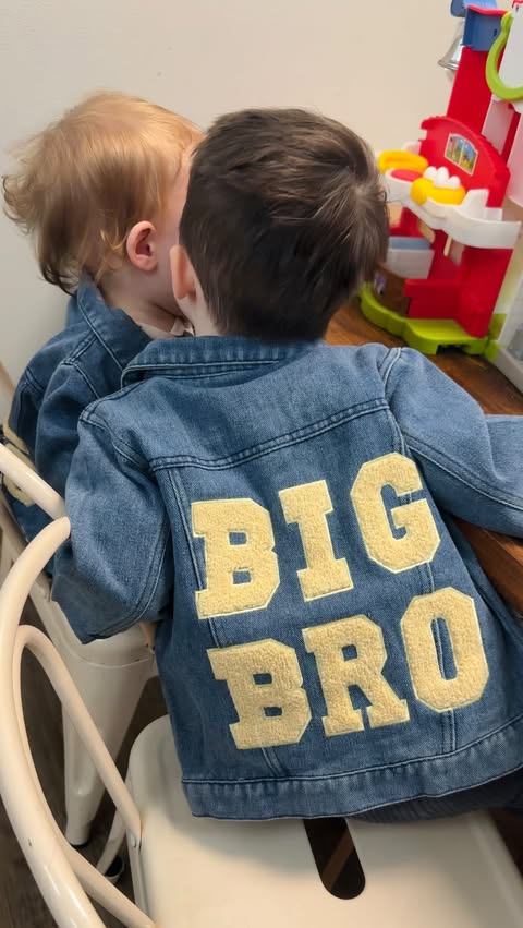 Instagram post by @thepuckettlistlife for MiniOlie. Caption reads: No one told me sibling love would look like this.....