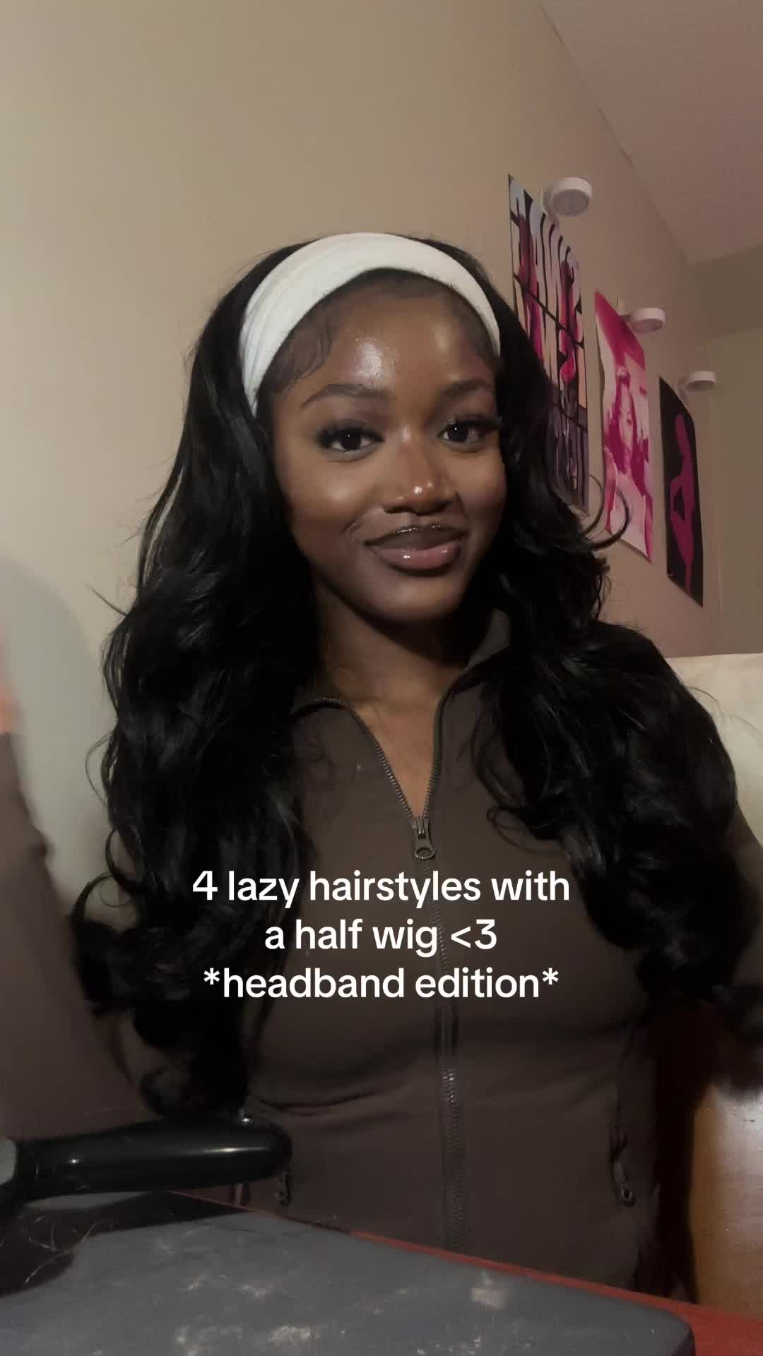 TikTok post by @pearllxooo for Wavymy Hair. Caption reads: @Wavymy hair #fyp .