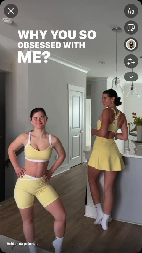 Instagram post by @anyundik for Buffbunny Collection. Caption reads: Why you so obsessed with me? 🤫 Matching....
