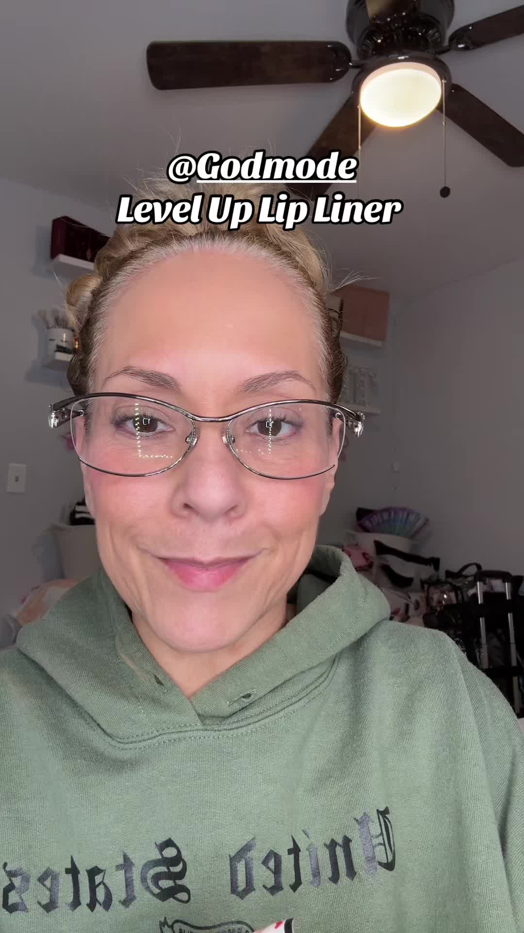 TikTok post by @tina31567 for Godmode Beauty. Caption reads: [...] This I can get behind. Very Creamy. @GODMODE....