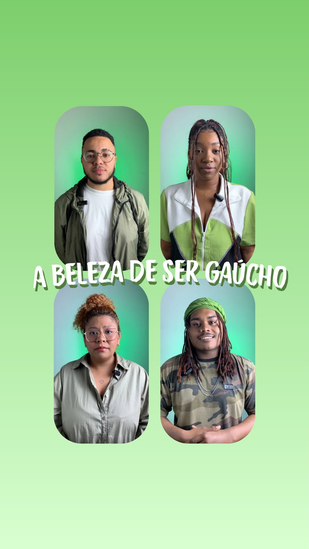 Instagram post by @soubemachado for O Boticário. Caption reads: O gaúcho negro é real, é presente e é parte....