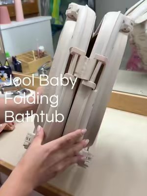TikTok post by @itskristaadams for Jool Baby. Caption reads: [...] #jooldreamteam #babyessentials @Jool Baby.