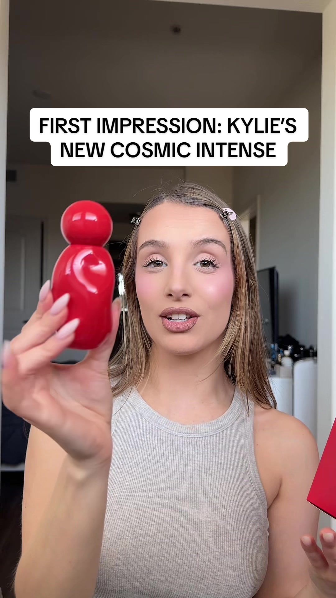 TikTok post by @riannapepe for Kylie Cosmetics. Caption reads: [...] actually perfection 👑 @Kylie Cosmetics....
